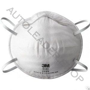3M™ 8101 Противоаэрозольная фильтрующая Полумаска FFP1 NR D 3M™ 8101 Противоаэрозольная фильтрующая Полумаска FFP1 NR D