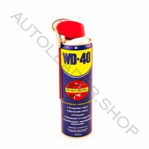 Смазка универсальная WD-40 (420гр.) с носиком Смазка универсальная WD-40 (420гр.) с носиком